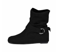 Cocila Zapatos De Tacón Grueso con Cremallera, Botas Transpirables para Mujer, Altas Mujer Botines Agua Hunter Invierno Tacon Ante Alto Negro Piel Pitillos Mustang Zapatillas Refresh Bota Talla
