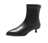 Cocila Zapatos Mujer Botas Sólido Con Características: Botines Plata Planas Invierno Piel De Agua Hombre Cortas Marrones Pitillos Zapatillas Trekking Vestir Nieve Botas+De+Agua Bota Calientes 43
