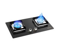 Cocina A Gas De 5,2 KW, Empotrada O Encimera, Doble Cavidad Y Alta Concentración Energía, For Restaurantes Familiares Puestos Comida(NG)