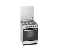 Cocina a Gas/Eléctrica Meireles E542X 59L 4 Zonas Gris