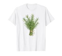 Cocina botánica de Hierbas de estragón Vintage Camiseta gráfica económica, Hombre, Blanco, S