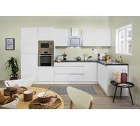 Cocina Cocina En Esquina Sin Tiradores Blanca Lorena 345 X 172 Cm Respekta