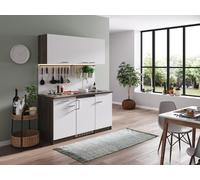 De Cocina Pequeña Cocina Individual Roble York Blanco Oliver 150CM