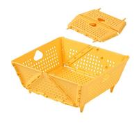 Cocina Colanders Bowl - Cesta De Flujo Plegable, Colador De Cocina Multiuso | Diseño Portátil Compacto Con Ranuras De Drenaje Rápido, Verduras Pasta Lavado De Frutas Po