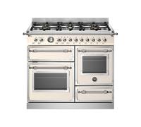 Cocina Combinada 100 cm Bertazzoni Heritage Horno Eléctrico / Placa Gas HER106L3EAVT Marfil