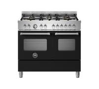Cocina Combinada 100 cm Bertazzoni Master Horno Eléctrico / Placa Gas MAS106L2ENET Negro