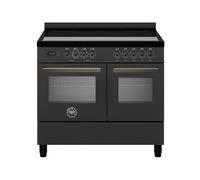 Cocina Combinada 100 cm Bertazzoni Professional Horno eléctrico / Placa de Inducción PRO105I2ECAT Carbonio