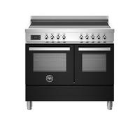 Cocina Combinada 100 cm Bertazzoni Professional Horno eléctrico / Placa de Inducción PRO105I2ENET Negro