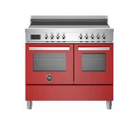 Cocina Combinada 100 cm Bertazzoni Professional Horno eléctrico / Placa de Inducción PRO105I2EROT Rojo
