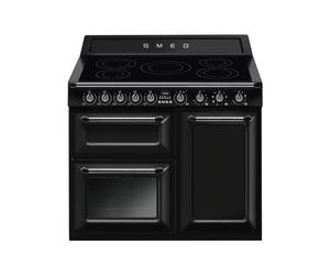 Cocina Combinada 100 cm Smeg Victoria Horno eléctrico / Placa de Inducción TR103IBL2 Negro
