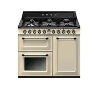 Smeg TR103P cocina Cocina independiente Eléctrico Encimera de gas Crema de color