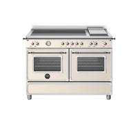 Cocina Combinada 120 cm Bertazzoni Heritage Horno Eléctrico / Placa HER125I2EAVT Marfil