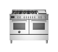 Cocina Combinada 120 cm Bertazzoni Professional Horno Eléctrico / Placa PRO126G2EXT Acero inoxidable