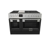 Cocina Combinada 120 cm Fulgor Milano Professional Sofia Horno Eléctrico / Placa Gas FSRC 4807 2P MK 2F MBK Matte Black