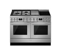 Cocina Combinada 120 cm Smeg Portofino Horno Eléctrico / Placa CPF120IGMPX Acero Inoxidable