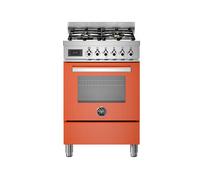 Cocina Combinada 60 cm Bertazzoni Professional Horno Eléctrico / Placa Gas PRO64L1EART Naranja