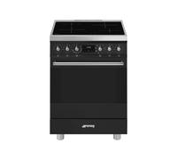 Cocina Combinada 60 cm Smeg Clásica Horno eléctrico / Placa de Inducción C6IMMBM2 Negro Mate