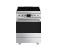 Cocina Combinada 60 cm Smeg Clásica Horno eléctrico / Placa de Inducción C6IMXM2 Acero