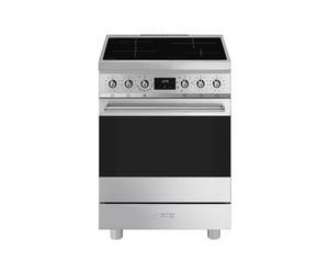 Cocina Combinada 60 cm Smeg Clásica Horno eléctrico / Placa de Inducción C6IMXM2 Acero