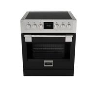 Cocina Combinada 75 cm Fulgor Milano Professional Sofia Horno eléctrico / Placa de Inducción FSRC 3004 P MI MK 2F MBK Matte Black