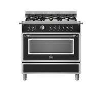 Cocina Combinada 90 cm Bertazzoni Heritage Horno Eléctrico / Placa Gas HER96L1ENET Negro Mate