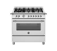 Cocina Combinada 90 cm Bertazzoni Heritage Horno Eléctrico / Placa Gas HER96L1EXT Acero inoxidable