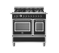 Cocina Combinada 90 cm Bertazzoni Heritage Horno Eléctrico / Placa Gas HER96L2ENET Negro Mate