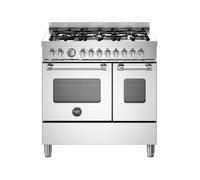 Cocina Combinada 90 cm Bertazzoni Master Horno Eléctrico / Placa Gas MAS96L2EXT Acero inoxidable