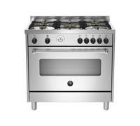 Cocina Combinada 90 cm Bertazzoni Master Horno Gas / Placa MAS95C1MXV Acero inoxidable