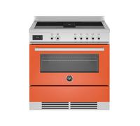 Cocina Combinada 90 cm Bertazzoni Professional Horno eléctrico / Placa de Inducción PROCH94I1EART Naranja