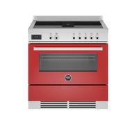 Cocina Combinada 90 cm Bertazzoni Professional Horno eléctrico / Placa de Inducción PROCH94I1EROT Rojo