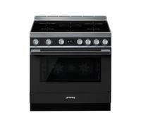 Cocina Combinada 90 cm Smeg Portofino Horno eléctrico / Placa de Inducción CPF9IPAN Antracita