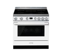 Cocina Combinada 90 cm Smeg Portofino Horno eléctrico / Placa de Inducción CPF9IPWH Blanco