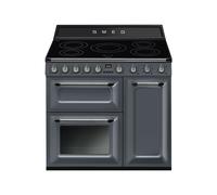 Cocina Combinada 90 cm Smeg Victoria Horno eléctrico / Placa de Inducción TR93IGR2 Gris Pizarra