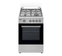 Cocina Corberó CCSF45020BX gas butano 4 fuegos horno 43L inox