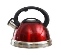 Cocina de acero inoxidable de 5,9 pulgadas, hervidor de silbido 3L, inducción universal compatible, leche de café con agua hirviendo, mango ergonómico | Perfecto para