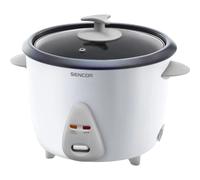 Cocina de arroz Sencor SRM 1500WH - 1.5L, 500W - blanco - función de mantenim...