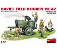 Cocina De Campo Soviética KP-42 Kit De Plástico 1:35 Modelo MINIART