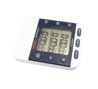 Cocina De Digital Bolsillo 3 Canales Conteo Sincronización Simultánea Hacia Arriba/hacia Abajo Con Imán Y Temporizador Manual Clip Espalda