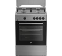 Cocina de gas Beko FBG62000L 4 zonas Inox encimera y horno
