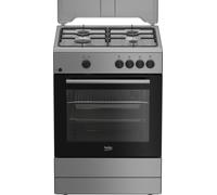 Cocina de gas Beko FBG62000L 4 zonas Inox encimera y horno