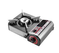 Cocina de Gas Butano para Camping - Estufa Portátil con Cartucho y Encendido Piezoeléctrico - Parrilla y Hornillo