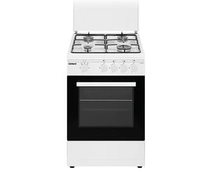 Cocina de gas CCSF45020BW (Zonas de cocción: 4 ud., Blanco)