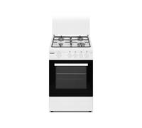 Cocina de gas Corberó CCSF45020BW BUT, Blanco, 50 cm, 4 zonas