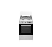 Cocina Corberó CCSF45020BX gas butano 4 fuegos horno 43L inox