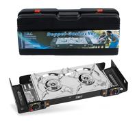 Cocina De Gas Doble De Cartucho 2 Fuegos Para Camping Cocina Al Aire Libre