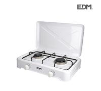 Cocina de gas - esmaltada - 2 fuegos - edm