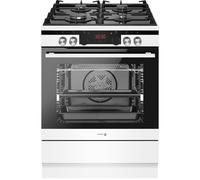 Cocina de gas fagor 3clg-610bb 4 quemadores y horno eléctrico blanco