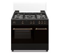 COCINA DE GAS INFINITON CCRST90EPH 5 ZONAS COCCION NEGRA