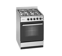 Cocina de Gas Meireles M540XST 55L 4 Quemadores Gris